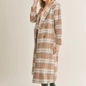 Plaid coat